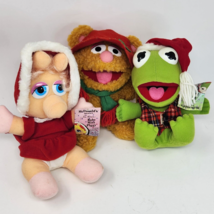 Vintage Mcdonalds Muppets Miss Piggy Kermit Fozzie Stuffed Animal Plush W/ Tags - $56.05