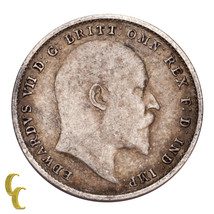 1906 Großbritannien Drei Pence Münze (XF) Extra Fein Zustand - £32.15 GBP