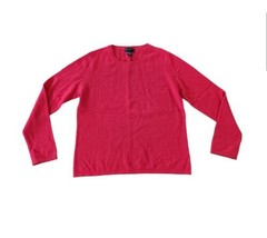 Madison Studio Cashmere Knit Sweater Red Womens XL - £43.52 GBP