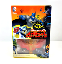 Batman Unlimited Animal Instincts DVD Movie With Exclusive Fire Bat Figure NEW - £3.98 GBP