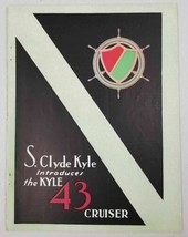 1930 Print Ad The Kyle 43 Cruiser Boat S. Clyde Kyle New York,NY - $29.68