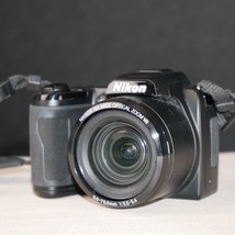 Nikon COOLPIX L105 12.1MP 15X Optical Zoom Digital Camera - Black *GOOD/... - £35.49 GBP