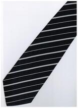 EDB5 Blue White Necktie - $19.99