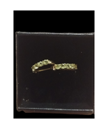 Beautiful sterling silver peridot earrings~very dainty! - €41,26 EUR