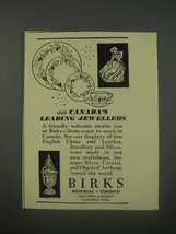 1956 Birks Jewellers Advertisement - Visit Canada&#39;s leading jewellers - £14.53 GBP