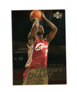 2003-04 Upper Deck LeBron&#39;s Diary LeBron James #LJ12 Rookie Cavaliers La... - £6.05 GBP