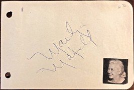 MARILYN MAXWELL Autographed SIGNED VINTAGE 1950s ALBUM PAGE SEX SYMBOL! - £18.82 GBP
