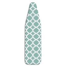 Mainstays Deluxe Ironing Board Cover & Pad Teal Chevron Fits Most Ironing  Boards