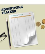 Advertising Tracker, Small Business, Business Planner, Advertising Sheet - $37.43 MXN