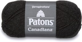 Spinrite Patons Canadiana Yarn Solids Dark Grey Mix 1 Pack of 12 Skein - $1,909.10 MXN