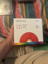 Memorex Cool Colors CD-R 52X 700MB 80 min (5 Pack) - $24.94