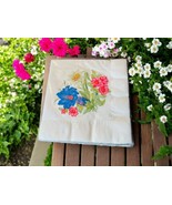 Alpine House Ltd Pink Blue Floral 24 Vintage 2- Ply Paper Napkins German... - $178.59 MXN