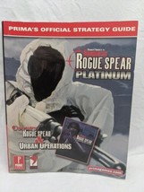 Tom Clancys Rainbow Six Rogue Spear Platinum Prima Games Strategy Guide Book - £20.99 GBP