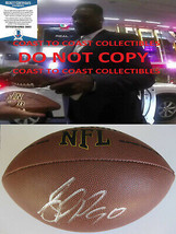 Jason Pierre Paul Tampa Bay Buccaneers Giants signed football proof Beckett COA - $118.79