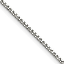 Chisel Stainless Steel Polished 1.5mm 20 inch Box Chain SRN662 - £24.06 GBP