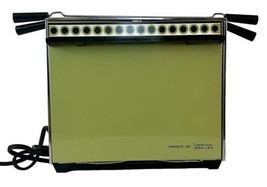 Avocado Green Presto Electric Vertical Broiler Model PT-19B Vtg Mcm Made Usa - £38.15 GBP