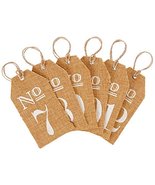 Kate Aspen Burlap Table Numbers: 7 to 12 - £5.42 GBP