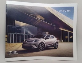 2018 Toyota C-HR Factory Brochure Xle Premium Xle Nice Car! - £3.90 GBP