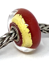 Authentic Trollbeads Root Chakra Bead Charm, 62001, New - £26.27 GBP
