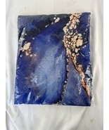 Blue gold Marble Abstract Shower Curtain Cloth for Bathroom Waterproof 7... - $385.53 MXN