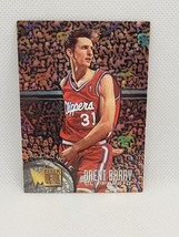 Brent Barry 1995-96 Fleer Metal #157 Rookie RC Los Angeles Clippers - £1.98 GBP
