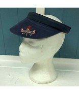Vintage legendary headwear STRAWBERRY FARMS blue tennis visor Chula Vist... - €33,74 EUR