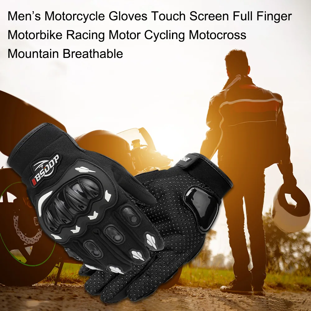 Screen Touch Motorcycle gloves Motorbike Racing Motor Cycling Motocross Mountain - £13.62 GBP