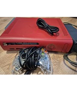 Red Xbox 360 Console Missing Tray Lid - $150.00