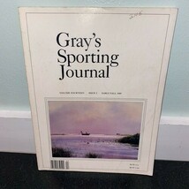 Gray&#39;s Sporting Journal Early Fall 1989 Popcorn Quail Striper Fishing St... - $8.81