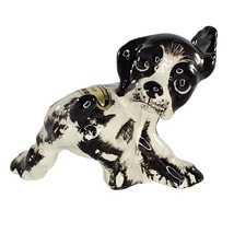 Hagen Renaker DW Cocker Spaniel Puppy Dash Black White Figurine RARE - £99.91 GBP