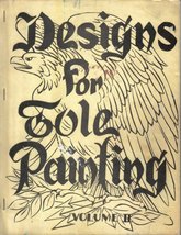 Vintage Book Designs for Tole Painting Vol II Patterns Instructions - £7.91 GBP