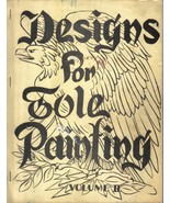 Vintage Book Designs for Tole Painting Vol II Patterns Instructions - $9.99