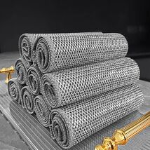 Metal Wire Cleaning Cloth Mesh Cloth Non Greasy Quick Drying Multi-purpo... - $12.99