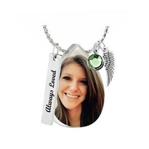 Color Photo Pendant Teardrop Urn - Love Charms™ Option - £48.69 GBP