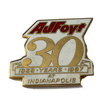 1987 AJ Foyt Indianapolis 500 30 Years At Indy Copenhagen Racing Car Lap... - $29.95