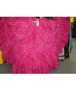 Fushia Jaipur 25Yard Tribal Gypsy ATS Skirt~ - $136.75 CAD