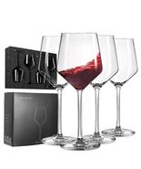 Ennogyoson Wine Glasses Set of 4 Crystal Red &amp; White Stemmed Glassware - $499.27 MXN