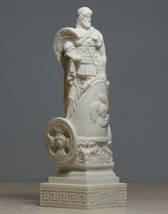 ARES MARS Greek God of War Statue Sculpture Figure Handmade Greece 6.69 in - £23.26 GBP