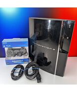 Sony PlayStation 3 PS3 CECHE01 Backwards Compatible Factory Reset Workin... - $5,855.44 MXN