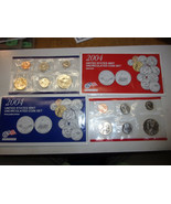 2004 US Mint Sets - Philadelphia and Denver, two sets - $15.79