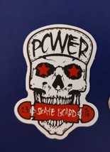 Power Skull Skateboard Sticker Decal - £3.54 GBP
