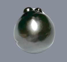 Baroque 16 Carat 13 x 14.5mm Tahitian South Sea Peacock Black Green Pearl Loose - $41.58