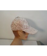 New Girls Justice Quilted Baseball Cap Pink Girls - Decorated A - One Si... - £10.96 GBP