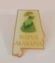 Alabama Southern Belle Napus Plant Collectible Souvenir Lapel Hat Pin Pi... - £12.94 GBP