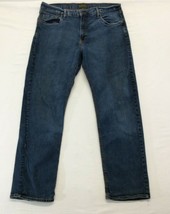 Urban Star Men&#39;s Size 40&quot; X 33” Straight Leg Stretch Blue Jeans Denim  - £11.73 GBP