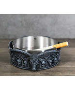 Occultic Pentagram Sabbatic Goat Idol Baphomet Tomb Skulls Cigarette Ash... - €17,15 EUR