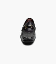 Stacy Adams Embrey Moc Toe Bit Slip-On Dress Shoes Black 25703-001 image 6