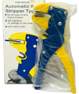 Automatic Wire Stripper Type B ~ w/CABLE CUTTER~4-ALL TYPES of WIRE, &quot;BR... - $223.14 MXN