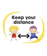 Durus School Outdoor Floor Memory Jogger - Keep Distance - £38.33 GBP