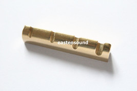 One pcs Brass Guitar Nut Sized 43.1x5.7x 9.2mm for Bass Guitars From Korea - £10.17 GBP